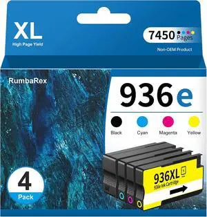 936 936XL 936e Ink Cartridges Combo Pack Replacement for HP 936e 936XL 936 936 936XL 936e Ink Cartridges Combo Pack Replacement for HP 936e 936XL 936