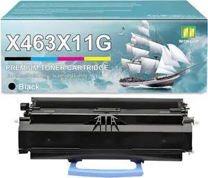 X463X Toner Cartridge Compatible for Lexmark X463X11G Black Cartridge with Chip Work for Lexmark X463 X464 X466 X463de X464de X466de X466dte X466dwe Printers, 1 Pack X463X Toner Cartridge Compatible for Lexmark X463X11G Black Cartridge with Chip Work for Lexmark X463 X464 X466 X463de X464de X466de X466dte X466dwe Printers, 1 Pack