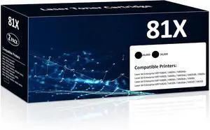 81X Toner Cartridge High-Yield Replacement for HP 81X CF281X Black Toner 81X Toner Cartridge High-Yield Replacement for HP 81X CF281X Black Toner