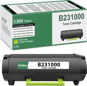 B231000 Black Toner Cartridge with New Chip for B2338 B2442 B231000 Black Toner Cartridge with New Chip for B2338 B2442