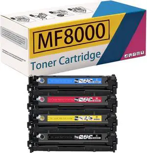 MF8000 Toner Cartridges Compatible Replacement for Canon MF8000C MF8200C MF8050cW MF8080CW MF8050N Printers, High Yield 2,300 Pages Oneset MF8000 Toner Cartridges Compatible Replacement for Canon MF8000C MF8200C MF8050cW MF8080CW MF8050N Printers, High Yield 2,300 Pages Oneset