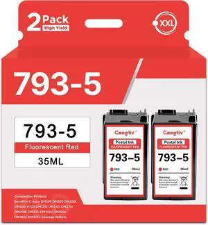 793-5 Red Ink Cartridge 2-Pack Replacement for Pitney Bowes 793-5 Red Ink 793-5 Red Ink Cartridge 2-Pack Replacement for Pitney Bowes 793-5 Red Ink