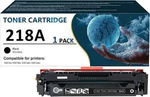 218A Toner Cartridge Including W2180A Black 1-Pack 218A Toner Cartridge Including W2180A Black 1-Pack