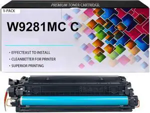 W9280MC Imaging Drum Unit with Chip Replacement for HP W9280MC W9281MC W9283MC W9282MC, for Color LaserJet HP LaserJet Enterprise X65455 X65465 X57945 X67755 X67765 Printer, (1 Cyan, 150000 Pages) W9280MC Imaging Drum Unit with Chip Replacement for HP W9280MC W9281MC W9283MC W9282MC, for Color LaserJet HP LaserJet Enterprise X65455 X65465 X57945 X67755 X67765 Printer, (1 Cyan, 150000 Pages)