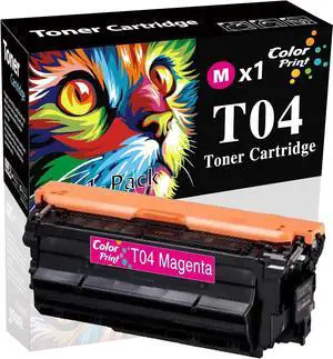 Compatible Toner Cartridge Replacement for Canon T04 Magenta T04M for C475iF III C475iFZ III DX C477iF C477iFZ C478iF C478iFZ C568iF C568iFZ Printer (1-Pack, Magenta) Compatible Toner Cartridge Replacement for Canon T04 Magenta T04M for C475iF III C475iFZ III DX C477iF C477iFZ C478iF C478iFZ C568iF C568iFZ Printer (1-Pack, Magenta)