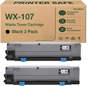 WX-107 Waste Toner Container Replacement for Konica Minolta AAVA0Y1 AAVAWY1 for bizhub C250i C251i C300i C301i C360i C361i C450i C550i C650i C750i Printer 2 Pack WX-107 Waste Toner Container Replacement for Konica Minolta AAVA0Y1 AAVAWY1 for bizhub C250i C251i C300i C301i C360i C361i C450i C550i C650i C750i Printer 2 Pack