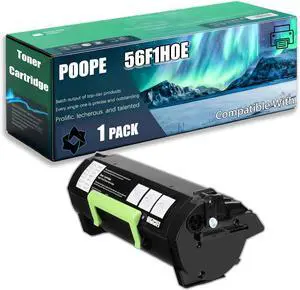 56F1H0E Toner Cartridge Compatible for Lexmark MX321adn/adw MX421ade MX521de/ade MX522adhe MX622ade/adhe Printers, Replacement 56F1H00 (1 Pack Black) 56F1H0E Toner Cartridge Compatible for Lexmark MX321adn/adw MX421ade MX521de/ade MX522adhe MX622ade/adhe Printers, Replacement 56F1H00 (1 Pack Black)