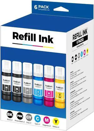 Compatible for EPT552 Ink Refill Bottles ET-8550 ET 8550 ET8500 Compatible for EPT552 Ink Refill Bottles ET-8550 ET 8550 ET8500