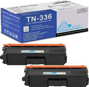 2 Pack TN336 TN336C Cyan Toner Cartridge Compatible TN336 Replacement for Brother HL-L8250CDN L8350CDW/CDWT L9200CDW MFC-L8600CDW 9460CDN L8850CDW DCP-9050CDN 9055CDN 9270CDN L8400CDN Printe 2 Pack TN336 TN336C Cyan Toner Cartridge Compatible TN336 Replacement for Brother HL-L8250CDN L8350CDW/CDWT L9200CDW MFC-L8600CDW 9460CDN L8850CDW DCP-9050CDN 9055CDN 9270CDN L8400CDN Printe