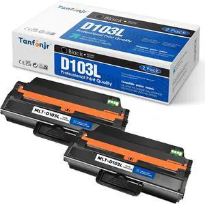 MLT-D103L Toner Cartridge 2Black Compatible 103L High Yield Toner Replacement for Samsung MLT-D103L MLTD103L ML-2955ND ML-2955DW ML-2950ND SCX-4729FW SCX-4729FD Laser Printer MLT-D103L Toner Cartridge 2Black Compatible 103L High Yield Toner Replacement for Samsung MLT-D103L MLTD103L ML-2955ND ML-2955DW ML-2950ND SCX-4729FW SCX-4729FD Laser Printer