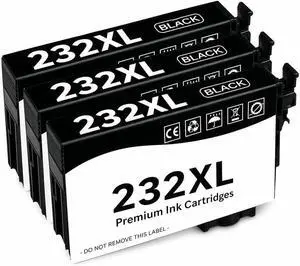 232XL Remanufactured Ink Cartridges 3-Pack High Yield 232XL Remanufactured Ink Cartridges 3-Pack High Yield