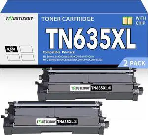 TN635XL Black Toner Cartridge Replacement for Brother TN635XL TN635 TN635XXL TN635XL Black Toner Cartridge Replacement for Brother TN635XL TN635 TN635XXL