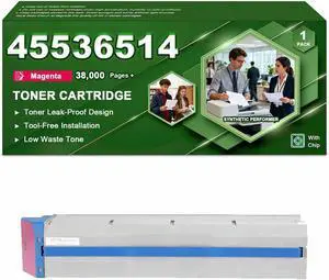 C931 Toner Cartridge Compatible for OKI C931 Printers Magenta C931 Toner Cartridge Compatible for OKI C931 Printers Magenta