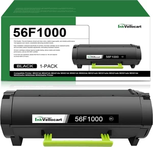 MS321 56F1000 Compatible Toner Cartridge Replacement for Lexmark 56F1000 Toner Cartridge MS321 MS421 MS521 MS621 MX321 MX421 MX521 MX622 Printer (Black,1-Pack) MS321 56F1000 Compatible Toner Cartridge Replacement for Lexmark 56F1000 Toner Cartridge MS321 MS421 MS521 MS621 MX321 MX421 MX521 MX622 Printer (Black,1-Pack)