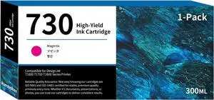 730 Ink Cartridge High-Capacity 300ml Magenta P2V69A Replacement for HP 730 Ink Cartridge for DesignJet T1600 T1700 T2600 T1600dr T1700dr T2600dr Printer Ink 1-Pack 730 Ink Cartridge High-Capacity 300ml Magenta P2V69A Replacement for HP 730 Ink Cartridge for DesignJet T1600 T1700 T2600 T1600dr T1700dr T2600dr Printer Ink 1-Pack