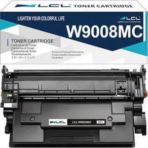 W9008MC Black Toner Cartridge High Yield Replacement for HP W9008MC W9008 Toner Compatible with HP LaserJet MFP E52645dn E52645c Managed E50145dn Printer (23,000 Pages) W9008MC Black Toner Cartridge High Yield Replacement for HP W9008MC W9008 Toner Compatible with HP LaserJet MFP E52645dn E52645c Managed E50145dn Printer (23,000 Pages)