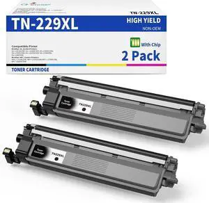 Q-image TN229XL Compatible Toner Cartridge Replacement for TN229 XL TN-229XL Toner Cartridge Work for HL-L3220CW HL-L3280CDW HL-L3295CDW HL-L3300CDW MFC-L3720CDW HL-L8245CDW(Black,2 Pack) Q-image TN229XL Compatible Toner Cartridge Replacement for TN229 XL TN-229XL Toner Cartridge Work for HL-L3220CW HL-L3280CDW HL-L3295CDW HL-L3300CDW MFC-L3720CDW HL-L8245CDW(Black,2 Pack)