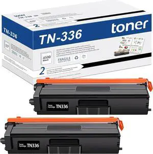 TN-336 TN336 Toner Cartridges 2 Black: Replacement for Brother TN336 TN331 Toner Work with HL-L8250CDN HL-L8350CDW MFC-L8600CDW MFC-L8850CDW Toner - TN336BK Black TN-336 TN336 Toner Cartridges 2 Black: Replacement for Brother TN336 TN331 Toner Work with HL-L8250CDN HL-L8350CDW MFC-L8600CDW MFC-L8850CDW Toner - TN336BK Black