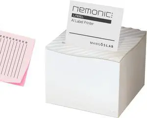 Nemonic AI Sticky Note Label Printer Nemonic AI Sticky Note Label Printer