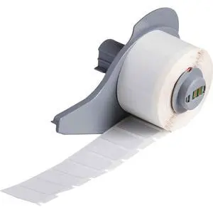 Brady M71-17-486 BradyBondz 1" Width x 0.5" Height Silver Color B-486 Ultra Aggressive Metalized Polyester Labels With Matte Finish For BMP71 Label Printer (500 Per Roll) Brady M71-17-486 BradyBondz 1" Width x 0.5" Height Silver Color B-486 Ultra Aggressive Metalized Polyester Labels With Matte Finish For BMP71 Label Printer (500 Per Roll)