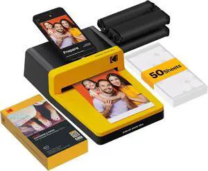 KODAK Dock ERA 4x6 Photo Printer, Smartphone Docking, 4PASS, 50 Sheets KODAK Dock ERA 4x6 Photo Printer, Smartphone Docking, 4PASS, 50 Sheets