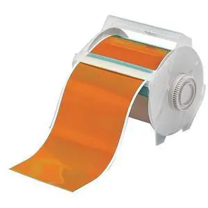 Brady 113151 GlobalMark 100' Length x 4" Width, B-595 Vinyl, Orange Indoor/Outdoor Tape Brady 113151 GlobalMark 100' Length x 4" Width, B-595 Vinyl, Orange Indoor/Outdoor Tape