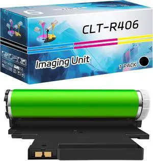CLT-R406 Imaging Unit Compatible for Samsung CLP-365 CLP-365W CLX-3305FW Xpress C410W C430W C460FW C480FW Printers, High Yield 30000 Pages, High-Definition Printing (Black) CLT-R406 Imaging Unit Compatible for Samsung CLP-365 CLP-365W CLX-3305FW Xpress C410W C430W C460FW C480FW Printers, High Yield 30000 Pages, High-Definition Printing (Black)