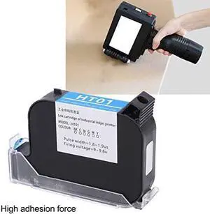 Handheld Printer Ink Cartridge, 42ml Quick Dry Inkjet Printer Cartridge Replacement for Handheld Inkjet Printer Coding Machine, Print 1200 Pages of A4 Paper (Red) Handheld Printer Ink Cartridge, 42ml Quick Dry Inkjet Printer Cartridge Replacement for Handheld Inkjet Printer Coding Machine, Print 1200 Pages of A4 Paper (Red)