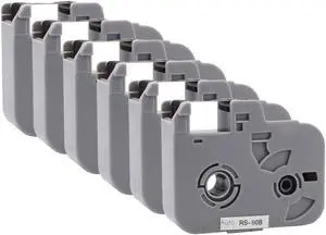 Ink Ribbon Cassette RS-80B for Tube Printer Cable ID Label Printer Suit for S600, S650, S650E, S700, S700E (6) Ink Ribbon Cassette RS-80B for Tube Printer Cable ID Label Printer Suit for S600, S650, S650E, S700, S700E (6)