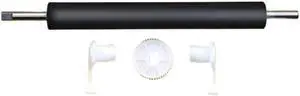 Platen Rubber Roller Kit with Clip and Gear Compatible with XP TT425B TT426B H500B TT325B Thermal Label Printer Platen Rubber Roller Kit with Clip and Gear Compatible with XP TT425B TT426B H500B TT325B Thermal Label Printer