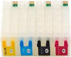 4Color SJIC22P Refillable Ink Cartridge with Chip Compatible with ColorWorks TM-C3500 TM-C3510 TM-C3520 Label Printer 4Color SJIC22P Refillable Ink Cartridge with Chip Compatible with ColorWorks TM-C3500 TM-C3510 TM-C3520 Label Printer