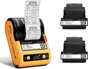 DT5150P Printer+2 Cartridges Bundle (1.6"×2.4" White+1.6"×0.8" Void Labels) DT5150P Printer+2 Cartridges Bundle (1.6"×2.4" White+1.6"×0.8" Void Labels)