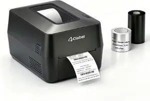CLABEL X1 Thermal Transfer Printer Bundle 80x60mm Silver PET Labels + Full Resin Ribbon, 6IPS 203DPI Bluetooth Asset Tag Solution for Equipment Tracking, Warehouse & Office CLABEL X1 Thermal Transfer Printer Bundle 80x60mm Silver PET Labels + Full Resin Ribbon, 6IPS 203DPI Bluetooth Asset Tag Solution for Equipment Tracking, Warehouse & Office