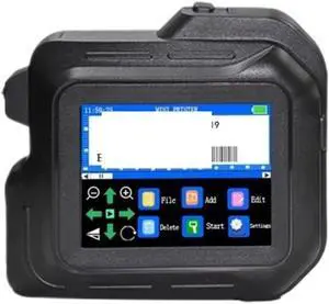 0.5Inch Portable Mini Printer Touchscreen Inkjet Printer Expire Date QR Barcode Label Printing Machine(with 1 Ink) 0.5Inch Portable Mini Printer Touchscreen Inkjet Printer Expire Date QR Barcode Label Printing Machine(with 1 Ink)