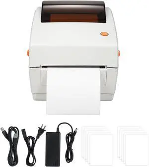 Compact Thermal Label Printer, High Speed Desktop Label Maker with Wireless Printing, USB Connection, for Compatible with (US-2) Compact Thermal Label Printer, High Speed Desktop Label Maker with Wireless Printing, USB Connection, for Compatible with (US-2)