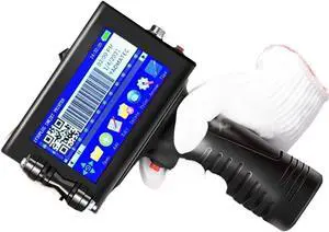 12.7mm Online Variable QR Bar Batch Code Date Number Logo Expiry Date Label Portable Hand Jet Handheld Thermal Inkjet Printer 12.7mm Online Variable QR Bar Batch Code Date Number Logo Expiry Date Label Portable Hand Jet Handheld Thermal Inkjet Printer