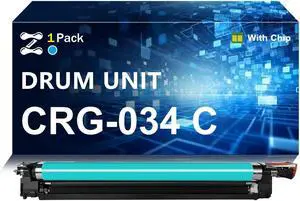 CRG-034 Drum Unit Kit Compatible for Canon 9458B001 9457B001 9456B001 9455B001 Imaging Drum, Work for ImageClass MF810Cdn MF820Cdn Printers, 1 Cyan CRG-034 Drum Unit Kit Compatible for Canon 9458B001 9457B001 9456B001 9455B001 Imaging Drum, Work for ImageClass MF810Cdn MF820Cdn Printers, 1 Cyan