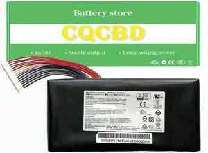CQCQ BTY-L78 Battery for MSI GT62VR 6RD 6RD-033CN 6RD-093XCN GT73 GT73VR 6RE-013CN GT80 2QC-221CN GT62VR 7RD Dominator Titan GT80S GT83 GT83VR GT83 GT83VR 6RE-007CN (14.4V 75.24Wh/5225mAh) CQCQ BTY-L78 Battery for MSI GT62VR 6RD 6RD-033CN 6RD-093XCN GT73 GT73VR 6RE-013CN GT80 2QC-221CN GT62VR 7RD Dominator Titan GT80S GT83 GT83VR GT83 GT83VR 6RE-007CN (14.4V 75.24Wh/5225mAh)
