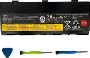00NY493 Laptop Battery 90Wh 8000mAh Replacement for Lenovo ThinkPad P50 20EN 20EQ ThinkPad P51 20MM 20MN 20HH 20HJ Series L17L6P51 L17M6P51 SB10H45078 00NY492 SB10H45077 01AV477 77+ 77++ 11.25V 00NY493 Laptop Battery 90Wh 8000mAh Replacement for Lenovo ThinkPad P50 20EN 20EQ ThinkPad P51 20MM 20MN 20HH 20HJ Series L17L6P51 L17M6P51 SB10H45078 00NY492 SB10H45077 01AV477 77+ 77++ 11.25V