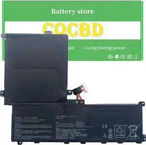 CQCQ C41N1619 Battery for Asus Pro B9440 B9440UA B9440UA-GV0056R B9440FA B9440FA-GV0019R Series 0B200-02350100 Notebook (15.4V 48Wh/3030mAh) CQCQ C41N1619 Battery for Asus Pro B9440 B9440UA B9440UA-GV0056R B9440FA B9440FA-GV0019R Series 0B200-02350100 Notebook (15.4V 48Wh/3030mAh)