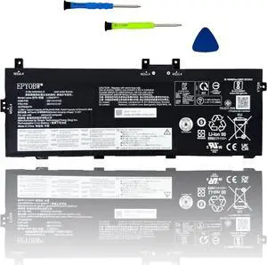 L20M3P71 Laptop Battery 52.9Wh 4570mAh 11.58V Compatible with Lenovo ThinkPad X13 Yoga Gen 2/3 / ThinkPad P16 Gen 1 Series SB11A13105 5B11A13107 L20L3P71 L20C3P71 L20M3P71 Laptop Battery 52.9Wh 4570mAh 11.58V Compatible with Lenovo ThinkPad X13 Yoga Gen 2/3 / ThinkPad P16 Gen 1 Series SB11A13105 5B11A13107 L20L3P71 L20C3P71