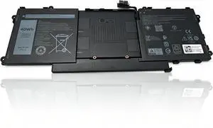 97Y5G Battery Compatible with Dell Latitude 9440 9450 2-in-1 75X16 43D5R 40Wh 7.7V 97Y5G Battery Compatible with Dell Latitude 9440 9450 2-in-1 75X16 43D5R 40Wh 7.7V