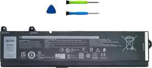 JAYHI X9FTM 93Wh 8070mAh Laptop Battery 5JMD8 05JMD8 965V4 0965V4 11.4V JAYHI X9FTM 93Wh 8070mAh Laptop Battery 5JMD8 05JMD8 965V4 0965V4 11.4V