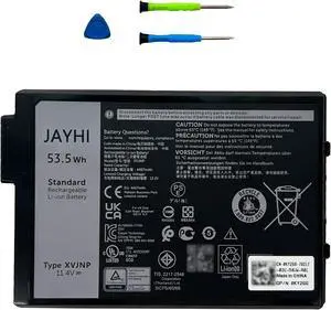 JAYHI XVJNP 53.5Wh Laptop Battery 6JRCP 06JRCP M0TN3 0M0TN3 KD1CT 451-BCWQ JAYHI XVJNP 53.5Wh Laptop Battery 6JRCP 06JRCP M0TN3 0M0TN3 KD1CT 451-BCWQ