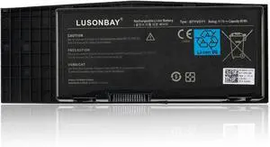 BTYVOY1 Laptop Battery Compatible with M17x R3 R4 Series 7XC9N C0C5M 0C0C5M 318-0397 05WP5W 5WP5W BTYVOY1 Laptop Battery Compatible with M17x R3 R4 Series 7XC9N C0C5M 0C0C5M 318-0397 05WP5W 5WP5W