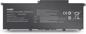 AA-PLXN4AR AA-PBXN4AR Laptop Battery Replacement for Samsung 900X3B 900X3C 900X3D 900X3E 900X3F NP900X3B NP900X3C NP900X3C-A01CN NP900X3D NP900X3E NP900X3F NP900X3G Series(7.5V 44Wh) AA-PLXN4AR AA-PBXN4AR Laptop Battery Replacement for Samsung 900X3B 900X3C 900X3D 900X3E 900X3F NP900X3B NP900X3C NP900X3C-A01CN NP900X3D NP900X3E NP900X3F NP900X3G Series(7.5V 44Wh)