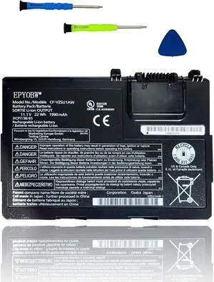 CF-VZSU1AW Laptop Battery 22Wh Compatible with Panasonic Toughbook CF-33 CF-33AEHFATG CF-33AEHFZTG CF-33AEHFZTN CF-33AEHGATG CF-33AEQGATG CF-33LEHFAT3 Series CF-VZSU1AR CF-VZSU1AJS CF-VZSU1AW Laptop Battery 22Wh Compatible with Panasonic Toughbook CF-33 CF-33AEHFATG CF-33AEHFZTG CF-33AEHFZTN CF-33AEHGATG CF-33AEQGATG CF-33LEHFAT3 Series CF-VZSU1AR CF-VZSU1AJS