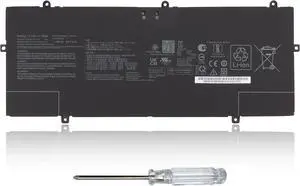 C22N2211 Laptop Battery Replacement for Asus Zenbook 14 Q415MA-U5512 Q425MA-U71TB OLED UX3405CA UX3405MA UX3405ZA UX3405VA Series 0B200-04400000 2ICP5/49/120-2 7.74V 75Wh 9702mAh C22N2211 Laptop Battery Replacement for Asus Zenbook 14 Q415MA-U5512 Q425MA-U71TB OLED UX3405CA UX3405MA UX3405ZA UX3405VA Series 0B200-04400000 2ICP5/49/120-2 7.74V 75Wh 9702mAh