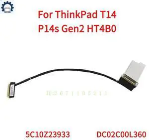 UHD LCD Cable 4K for ThinkPad T14 P14s Gen2 HT4B0 FRU 5C10Z23933 DC02C00L360 UHD LCD Cable 4K for ThinkPad T14 P14s Gen2 HT4B0 FRU 5C10Z23933 DC02C00L360