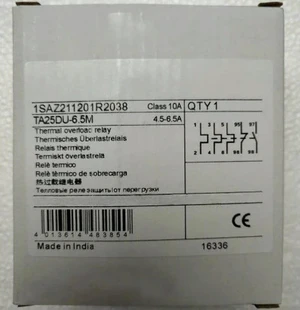 TA25DU-6.5M Button Thermal Overload Relay 4.5-6.5A Fast Delivery TA25DU-6.5M Button Thermal Overload Relay 4.5-6.5A Fast Delivery